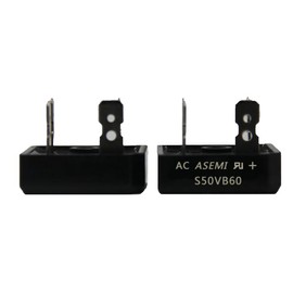 ASEMI S50VB60 Through Hole Single Phase 50A 600V Bridge Rectifier Diode for 4-Pin Generator... (2)