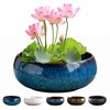 XUANDOH Lotus Bowl Planter, Bowl Lotus Planter Flower Pots, Lotus