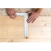 Gunpla Aluminum Try Mitre Square with Spirit Level Framing Carpenter