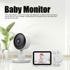 Baby Monitor with Camera Microphone 2.8 Inch Night Vision 2