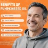 ZONEEY Pumpkin Seed Oil Saw Palmetto 3000 mg - Bladder