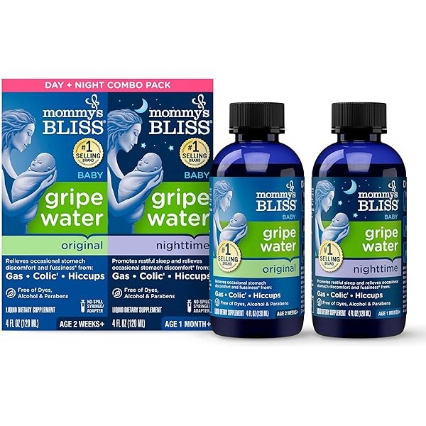 Mommy's Bliss Gripe Water for Babies with Gas, Colic or
