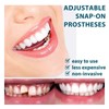 Instant Veneers Dentures,Clip in Veneers Teeth,Snap on Veneers Teeth,Fake Braces,False