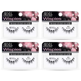 Ardell  Ardell False Eyelashes, Wispies Cluster 600 (4 Pack) Health And Beauty