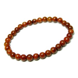 G3 – 1026 a Bracelet 5.5 mm ga-denkuxo-tu Garden Crystal Possession & Stamp Brazilian Natural Stone Power Stone