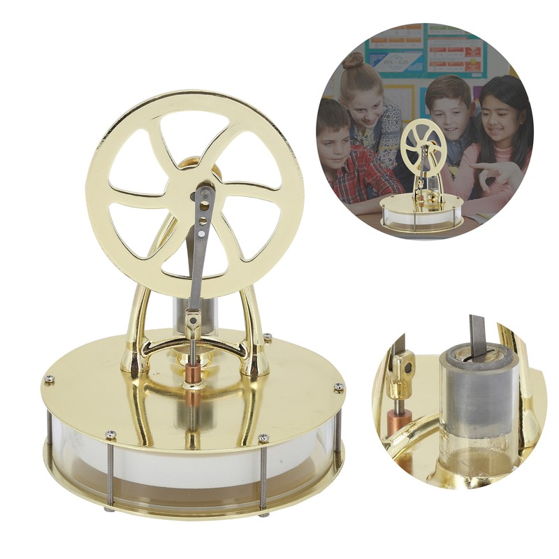 Low Temperature Stirling Engine Model Steam Engine Scientific Experiment Education