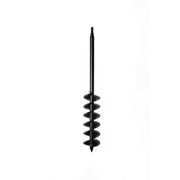 Power Planter Large Bulb Auger- 4"x28" Drill Bit Hole Digger for Post Hole Diggers, Digging Holes- Bulb Planter Tool- Auger Drill for Planting- Garden Auger Digging Tool- 1/2" Non-Slip Hex Drive