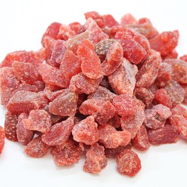 Dry Strawberry, 0.4 inch (10 mm) Cut, Generous Size, 24.7 oz (700 g), Easy to Use Cut Type, Mail-bin Shipping