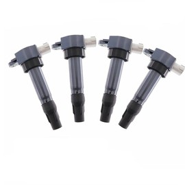 4PC IGNITION COIL JMI805 MN195805 FK0343 78-05-510 7805510 ZS547 155381 20482 880437 GN10519-12B1 GN1051912B1 9.6405, 96405 8530425 85.30425 8010662 BO-510 BO510 78510 ICC-5508 ICC5508 DMB2070