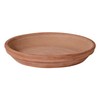 Deroma Saucer 12.2 " Diameter X 1.6 " H Terra Cotta Chocolate