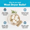 Smart Sheep Wool Dryer Balls - 6-Pack - XL Premium