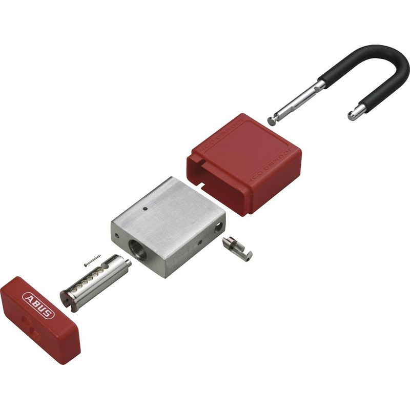 ABUS 59113 Non Conductive Lock Out Tag Out Anodized Aluminium