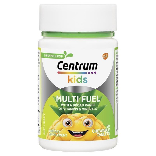 Centrum Kids Multi Fuel 50 Chewable