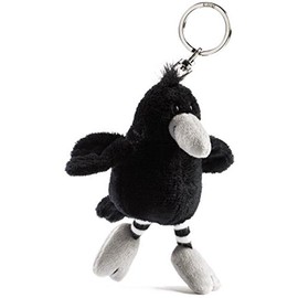 NICI Crow Silvio Key Ring, 3.9 inches (10 cm)