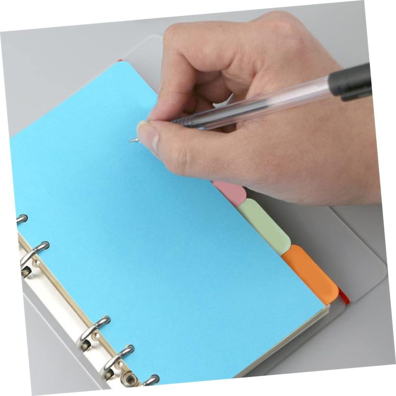 Operitacx A5 Binder Inserts Colorful Index Tabs Easy to Use