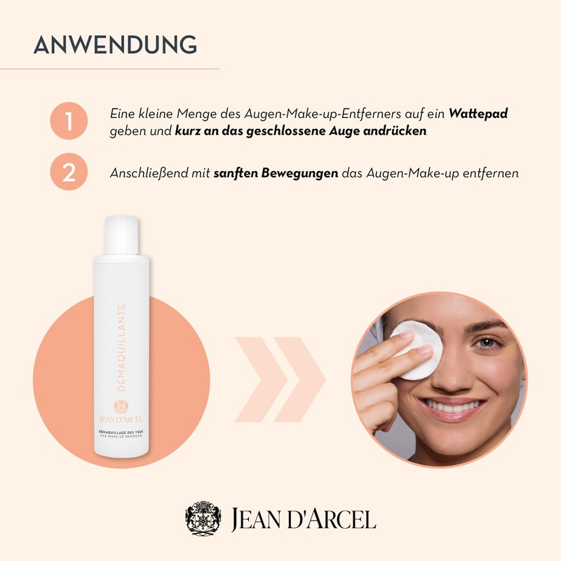 JEAN D'ARCEL DÉAMQUILLANTE démaquillage des yeux - Gentle Eye Makeup