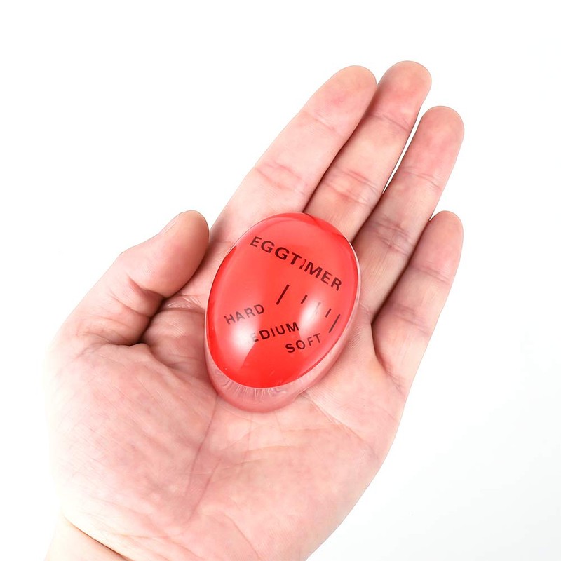 Provone 3pcs Egg Timer, Thermometer Color Changing Indicator Boiling Eggs