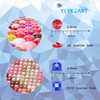 YEYKZART 3051 Diamond Painting Replacement Diamonds Drills Beads Drills Gems