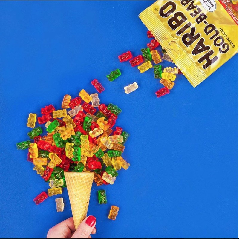 HARIBO Gummi Candy, Original Goldbears Gummy Bears, 3 Pound Party