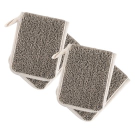 SAFIGLE 4Pcs Body Exfoliating Soap Pouches Durable Soap Sleeve for Shower Soap Saver Bag Bar Soap Storage Skin Friendly Exfoliator for Men and Women