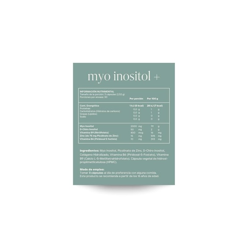 RESET WELLNESS | MYOINOSITOL+ con Myo & D-Chiro Inositol 90