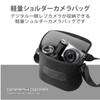 Elecom DGB-SSF01MBK Camera Case Mirrorless SLR Camera GRAPH GEAR Shoulder
