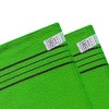 The Original Korean Exfoliating Mitt Body Scrub 4 piezas (Verde
