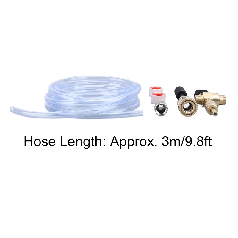 High Pressure Washer Chemical Injector Kit 3/8 Inch Connector Adjustable