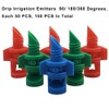 150 Pcs Misting Nozzle Sprayer RUIFUNETEK Micro Drip Irrigation Emitters,
