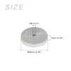 METALLIXITY 4pcs Solid Aluminum Disc Aluminum Circle Disc Disc Disc