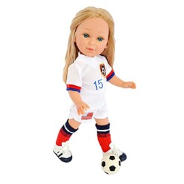 USA Soccer Outfit Fits14 and 14.5 Inch Dolls Fits Lorelei and Friends Dolls