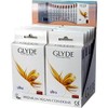 Glyde Ultra Natural 10 x 10 vegane Kondome ohne Casein, 53mm Breite, zertifiziert mit der Vegan-Blume