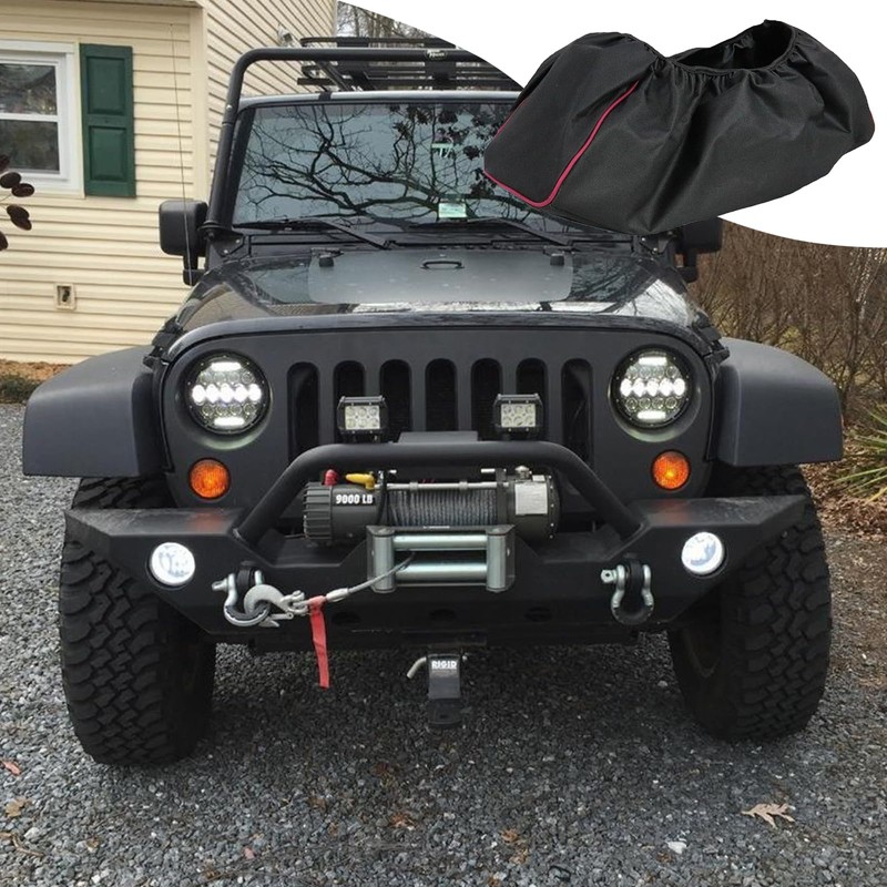 Winch Cover, Winch Cover, Winch Protection, Protective Winch, Cable Winch,