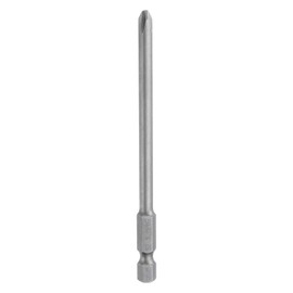 HARFINGTON #2 Phillips Screwdriver Bit PH2 1/4" Hex Shank 4.33" (110mm) Long Magnetic S2 Steel Industrial Grade Screw Driver Bit Cross Head Electric Drill Bits 0.197" (5mm) Rod