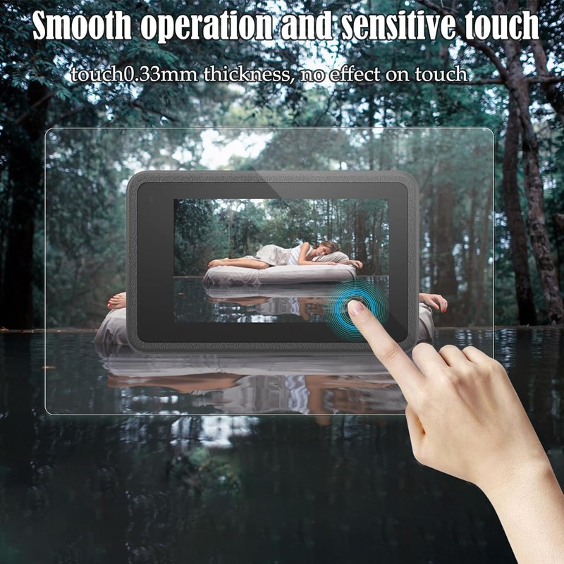PCTC Osmo Action 4/3 Screen Protector for DJI Action 4