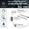 5/16-18 x 3" Button Head Socket Cap Bolts Screws, 20Pcs