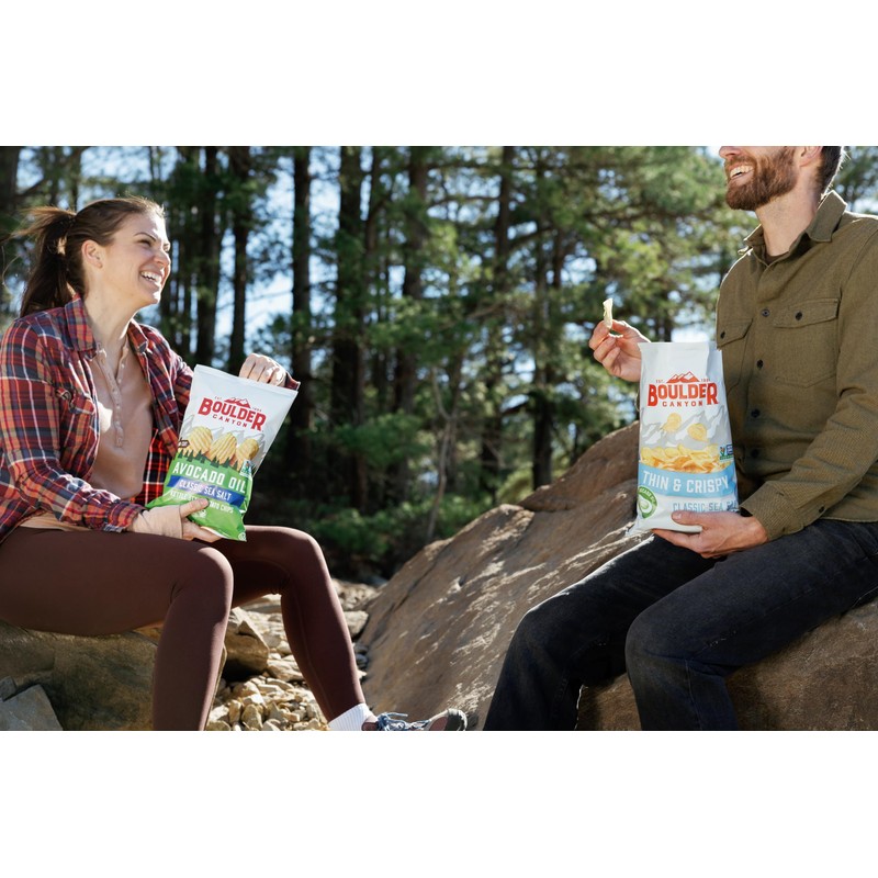 Boulder Canyon, Chips Potato Avocado Oil Sea, 5.25 Ounce