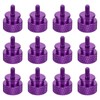 sourcing map 12pcs M3x6mm Knurled Thumb Screw Computer Case Threaded