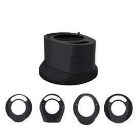 RXL SL Bicycle Fork Headset Spacer, Nylon 1-1/8 Inch Integrated Handlebar Spacer for Interior Laying, Bicycle Ahead Stem Spacer 5/10 mm