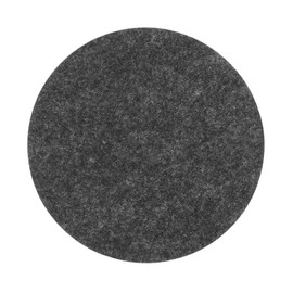 QUARKZMAN 26,5 cm / 10,4" Topf- und Pfannenschoner, 10er-Pack Anti-Rutsch-Pfannenteiler-Pads Topftrenner-Schoner zum Stapeln und Schützen Ihres Kochgeschirrs (Dunkelgrau)