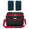 anndora SNÖVIT TW-1885-230 Picnic Cooler Bag 22 Litres Black with
