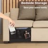 Andibro Bedside Storage Organizer with 4 Pockets, Oxford Cloth Bedside