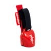swisstrailbell® Mexico Edition Deep Red: WhiteBike, Red Band, Bicycle Bell,