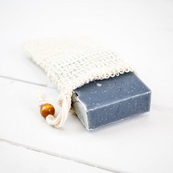 Natural Soap Pouch - Select Quantity: 1 Single