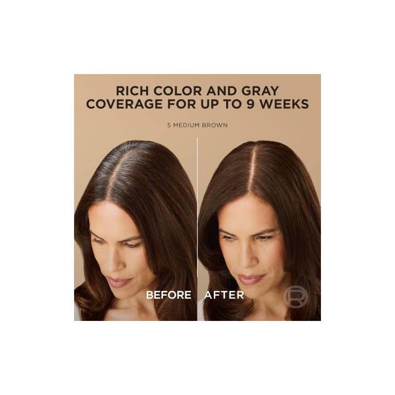 Superior Preference Fade-Defying Color, 5 Medium Brown, Natural by L'Oreal