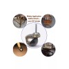 Elegent Upholstery 2" Inch black Ball Casters with Wood Stem