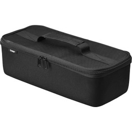 Yamazaki 1851 Tool Bag with Dividers, Black, Main Unit: Approx. W 14.2 x D 6.3 x H 4.3 inches (36 x 16 x 11 cm) (not including handle) Tower Tool Box, Tool Box, Storage Case, Storage Box