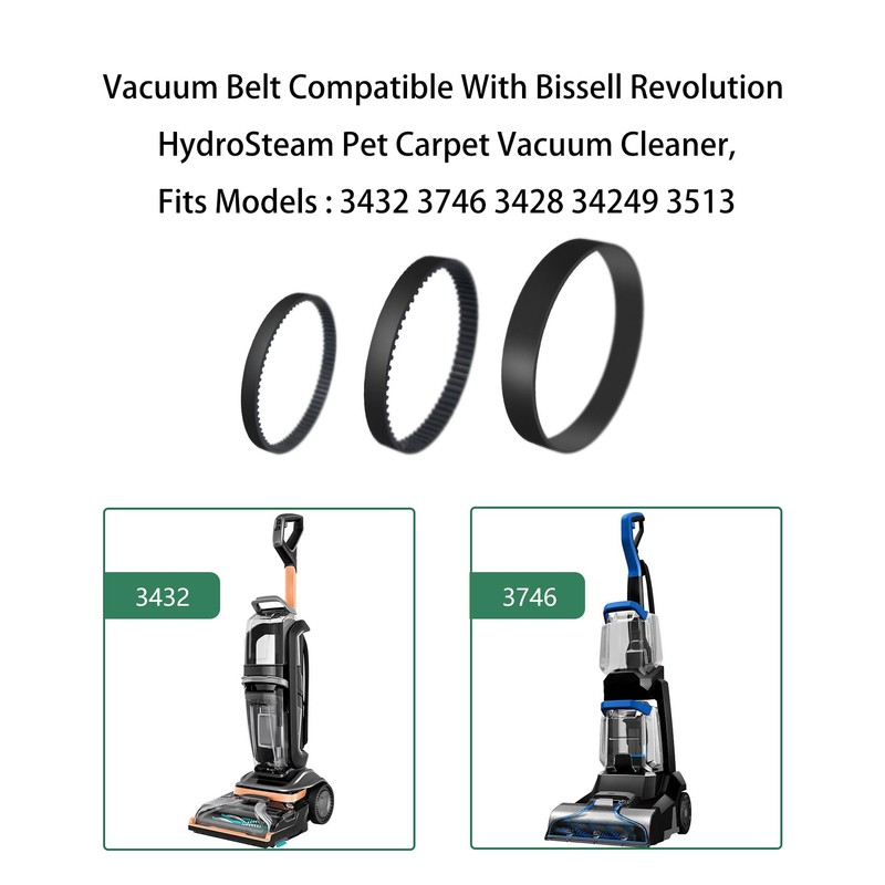 Ymimi Replacement Belt Compatible with Bissell 3432 3746 3428 34249