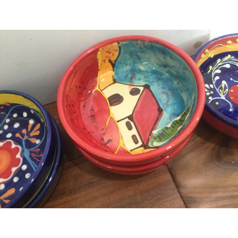 Ceramicas Anoru ONE Hand Painted Bowl Made In Spain By