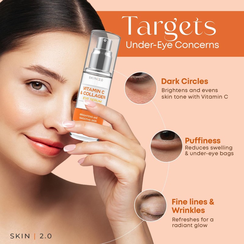 Skin 2.0 Vitamin C & Collagen Eye Serum - Dermatologist